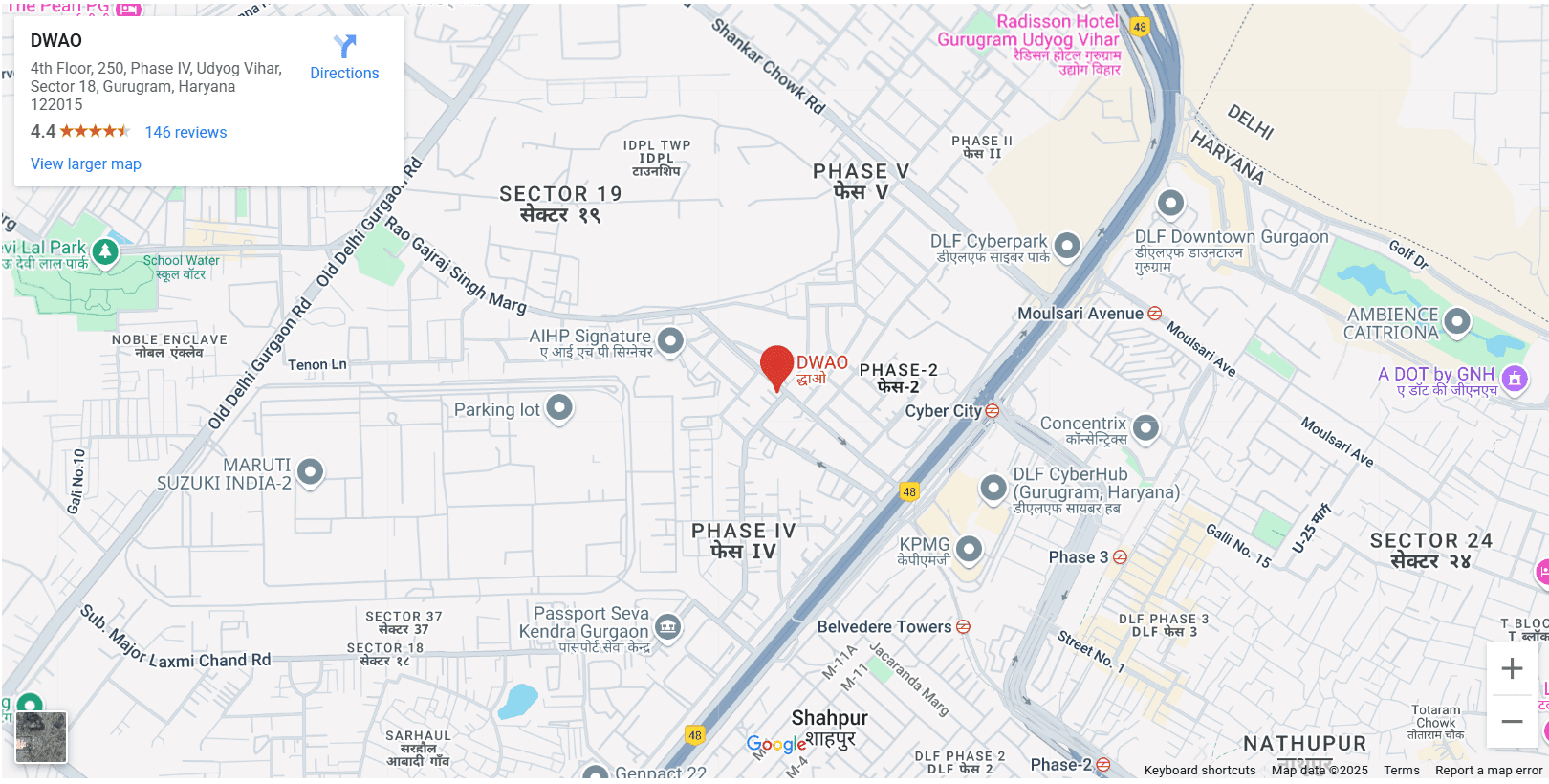 Dwao Office Map